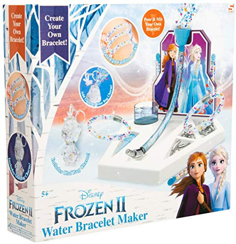 Sambro DFR2-4801 - Bastelset Wasser Armbänder, Disney Frozen II, für 12 selbst gemachte Armbänder