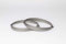 Encut - Lot de 2 lames de scie à ruban - À haute performance - Dimensions : 1140 x 13 x 0,65 mm - 10 à 14 dents bimétalliques M42 - Pour lame de scie Güde MBS - 105 V