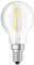 OSRAM STAR+ Filament LED Lampe mit E14 Sockel, Warmweiss (2700K) oder Kaltweiss (4000K) per Klick einstellbar, Active & Relax, Tropfenform, 4W, Ersatz für 40W-Glühbirne, 4er-Pack