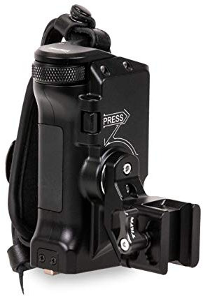 (Black) TILTA TA-RFH6-57 Tiltaing Right Side Advanced Focus Handle Type VI Focus Nucleus Nano N für Tilta RED Komodo Cage (F570, Batterie Nicht enthalten)