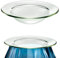 Replacement Oil Warmer Dish Round Glass Dish Wax Melt Candle Warmer Bowl Plate Lid Tray for Aroma Therapy Lamp Electric Lamps Oil and Tart Warmers (2 Pieces,4 Inches)