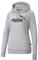 PUMA Damen Ess Logo Hoodie Tr Sweatshirt, Grau, XS