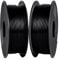 GIANTARM PETG Filament 1.75 mm, 3D-Drucker PETG Filament 2 kg, Maßgenauigkeit +/-0.03mm, PETG Schwarz