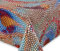 Mambo Design PVC Tischdecke Mosaik Wachstuch · Breite & Länge wählbar · abwaschbar · Fliesen bunt blau rot grün gelb, Größe:120 x 200 cm