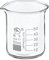 PATIKIL 50ml Low Form Glass Beaker, 3.3 Borosilicate Glass Graduated Printed Scale Measuring Cups with Spout for Kitchen Lab Liquids Transit Boiling