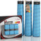 VIGO SPORTS - PRO AIRMAX [3er Set] Overgrip Griffband Tennisschläger mit Anti Schweiß Technologie Dank spezieller Perforierung - Tennis Griffband für optimale Schlägerkontrolle mit einfacher Montage