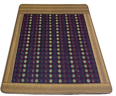 Heating Pads - Tourmaline Far Infrared Natural Jade with Smart Controller for Pain Relief Small 71X 79