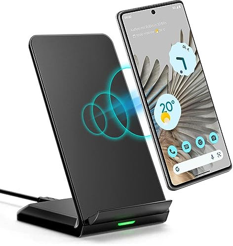 Qi Drahtloses Schnell Ladegerät Wireless Charger passend Für Google Pixel 4 4 XL 5 6 6 Pro 7 7 Pro 7a 8 8 Pro