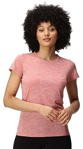 Regatta Womens Fingal Edition Wicking Jersey T Shirt Red