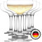 TYA I Champagnergläser, Sektschalen 6er Set - 100% Bleifrei, Spülmaschinenfest - Coupe, Martini, Champagner, Sekt, Cocktail Gläser