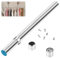 EXIN DEHCEN 32-53cm Ausziehbare Stange, Extendable Stainless Steel Wardrobe Rail, Kleiderstange Verstellbar für Schrank, Schlafzimmer, Garderobe, Dusche, Balkon, Fenster, mit Endbuchsen & Schraube