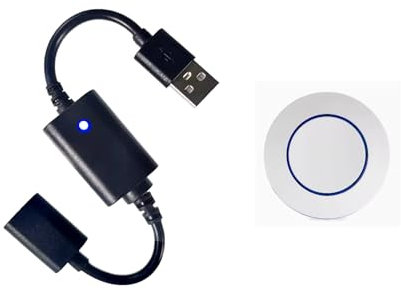 USB-Fernbedienung Schalter 5V kleine Nachtlicht Fan LED-Lichtstreifen mit Netzteil, Powerbank drahtlose Fernbedienung Kabel frei anschließen