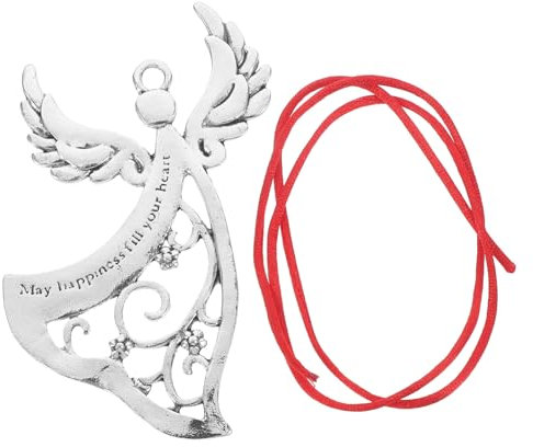 HOLIDYOYO Metallischer Engel Dekorative Wandkunst Aus Legierung Für Weihnachten Stilvolle Raumgestaltung Geeignet Für Wohn Und Büroumgebungen