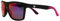 Surf Monkey Schwimmende Sonnenbrille für Damen und Herren, UV400, polarisiert, Anti-Salz-Beschichtung (TPX, Schwarz/Salmon)