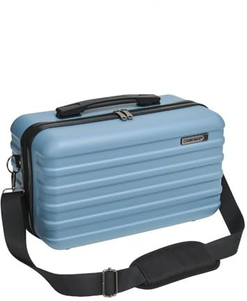 Cabin Max 40x20x25 cm Hard Shell Cabin Case with Shoulder Strap fits Ryanair Under Seat Included Hand Luggage Allowance (Elemental)