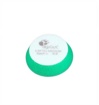 Nano Polierpad - 50/70 mm - gelb/grün/blau - Polierschwamm klett (grün/mittel)