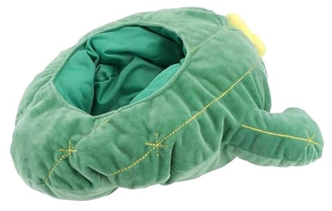 Uonguon Plush Cactus Hat For Men | Adorable Cartoon Headgear For Cosplay And Festivals, Perfect For Holiday Supplies And Fun Prank Costumes, Stand Out With This Unique Plush Cap To Any Outfit