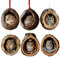 Weihnachten Acryl Tier Dekor Weihnachtsbaumschmuck 2D Anhänger Eule Weihnachtsbaum Anhänger Weihnachtsdeko Saisonale Dekoration für Wohnzimmer Eichhörnchen，Igel，Kaninchen (One Size)