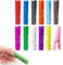 UCLEVER Lot de 50 Large Pinces à Linge en Bois Coloré 7.2 cm Pince à Linge Clips Photo Décoratives pour Bricolage Photos Travaux Manuels Décoration