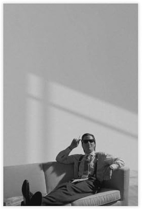 germhbc Poster auf Leinwand, Motiv: American Psycho, Schlafzimmer, Dekoration, Landschaft, Büro, Raumdekoration, Geschenk, 40 x 60 cm