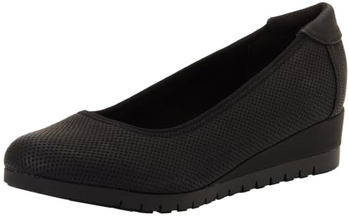 Jana Damen Pumps mit Blockabsatz Vegan