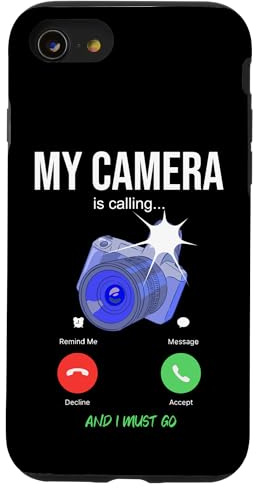 L'appareil Photo Appelle l'appareil Photo Photo Coque pour iPhone SE (2020) / 7/8