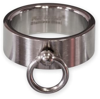 Fly Style 'Ring der O' 316L Edelstahl - Slave Finger Ring | Poliert oder Matt - Breite 8 mm - Damen und Herren