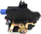 HZTWFC Trasera izquierda actuador de bloqueo de puerta mecanismo central 6 pines 3B4839015AN 3B4839015AG Para VW Polo Transporter T5 New Beetle Para Seat Ibiza Cordoba Para Skoda Fabia Superb Roomster