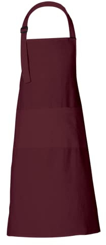 RAJRANG 100% Cotton Professional Apron with 3 Pockets Cooking Chef Aprons - Available in Various Vibrant Colors for Restaurant, Coffee House, Baking, Home Kitchen, Gardening BBQ
