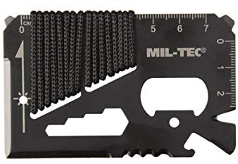 Mil-Tec Survival Tool Paracord mit Hülle und 12 Funktionen