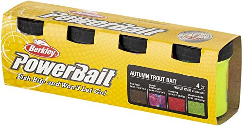 Berkley Appat Powerbait Trout Season Pack - 4X50g - Assorted - 4pc - 1525296