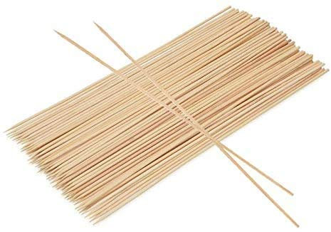 Virsus 1000 stecconi per arrosticini spiedini Bastoncini di Legno Resistenti 25 cm Diametro 3mm