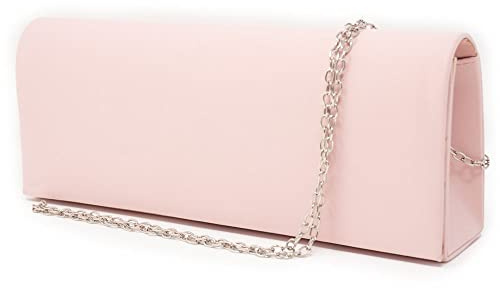Pochette in raso elegante cerimonia da donna ragazza signora Borsa a mano piccola Clutch borsetta tinta unita di moda matrimonio comunioni primavera estate 2026 Raso