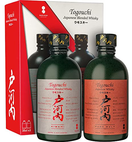 Togouchi Kiwami/Pure Malt Coffret Whisky Japonais 40° 2x35cl