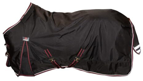 CATAGO Endurance 1680D Outdoordecke für Pferde, 0g - schwarz - 125 cm