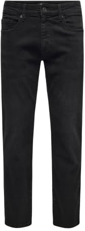 Only & Sons Herren Jeanshose Only & Sons Male Normal Geschnitten Jeans Onsweft Mittlere Taille Slim Fit Jeans