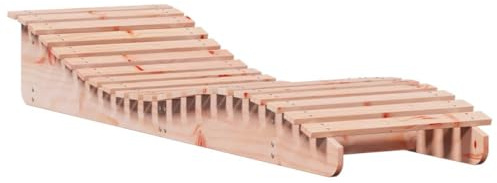 vidaXL Sonnenliege 205x60x31,5 cm Massivholz Douglasie