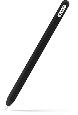 Hi Color Silicone Case Cover for Apple Pencil 2nd Generation (black)