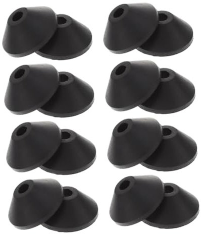Uonlytech 25pcs Sealing Ring Toilet Tank Replacement Kit Toilet Caps for Bolts Toilet Tank Insulation Kit Toilet Tank Gasket Toilet Tank Parts Toilet Seat Washer Toilet Parts Rubber Black