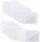 TYFYH 100 Stück Etikettenhalter Selbstklebend 10 x 6cm Visitenkartentaschen Selbstklebend Transparent Visitenkartenhüllen Klebetaschen für Visitenkarten für Zuhause Büro Schule (100, 10x6cm)