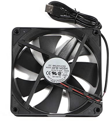 Zgehnao 140mm DC5V USB Connettore CPU Cooler Radiatore 14cm 140x140x25mm Computer PC Case Ventole di Raffreddamento