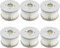 Cveenk 6 Stück Whirlpool Zubehör für MSPA, Ersatzfilter für MSPA Whirlpool Ersatz Filter Filterkartusche Wasserfilter, Filter für Whirlpoal heiße U-Boote und Spa, für MSPA FD2089 Aufblasbare Pools