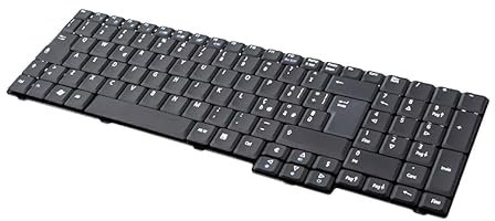 Tastiera per Notebook Acer Aspire 5235 5335 5335Z 5535 5735 5735Z 5737Z 6930 8530G 8730 8730G 8730ZG Serie (Layout Italiano) con Tastierino Numerico e Tasti Multimediali