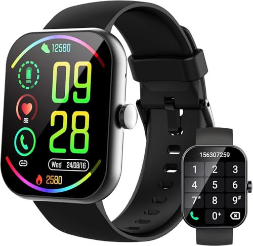 Kuizil Reloj inteligente para hombres y mujeres, reloj inteligente