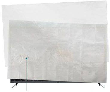 Funda protectora de espuma para TV de pantalla plana, se adapta hasta 65 ''W x 36 ''H, protección de TV de pantalla plana durante el movimiento de la casa, renovación del hogar o el almacenamiento