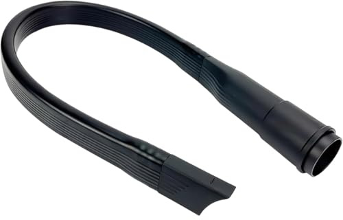 QHFlashbuy Lange Flexible Fugendüse Staubsauger,62cm Flachdüse Verlängerung Düse ZubehörStaubsauger Aufsatz für Die Reinigung Unter Möbeln Und Autositzen Autositzen(Schwarz)