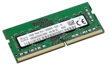ODYPC SK Hynix 16GB SODIMM DDR4 3200 PC4 3200AA 1Rx8 HMAA2GS6JR8N-XN Laptop RAM Memory SO-DIMM for Dell HP Lenovo and Other Systems