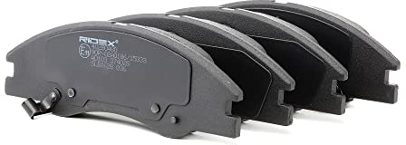 RIDEX Bremsbeläge Satz Bremsklötze Bremssteine Set Vorne | Low-Metallic | ECE-R90 402B0480