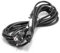 vhbw Netzkabel Kabel für Kaltgeräte Stromkabel Schutzkontaktstecker C5 Micky Mouse Kleeblatt Buchse 5m für PC Monitor Computer Drucker usw.
