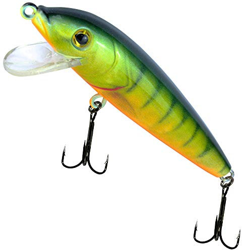 SEIKA Pro Unisex – Erwachsene 10C8900167C10 SEIKA Pr-Toki-Wobbler Farbe: FIRE Perch 9,0cm Programm von FTM, Bunt, Normal